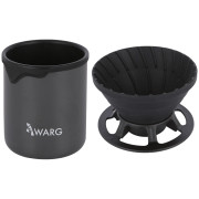 Set za kavu Warg Kofein & Duo 2in1 Cups Set crna black