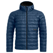 Muška pernata jakna Ortovox Downwool 180 Hooded Jacket plava Blue Nunatak