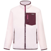 Dječja funkcionalna dukserica Regatta Junior Frankie Warm Fleece Pink Haze/Fig svijetlo ružičasta Pink Haze/Fig