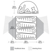 Šator Big Agnes Copper Spur Hv UL4 2025