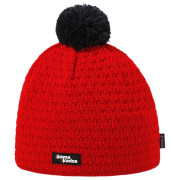 Pletena kapa od merino vune Kama Kamakadze K36 crvena red