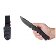 Nož Acta non verba P200 DLC/Plain Edge - Kydex