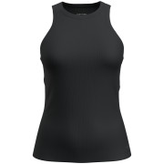 Ženska majica bez rukava Icebreaker W Mer Rib Lotus Tank crna Black