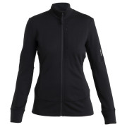 Ženska funkcionalna dukserica Icebreaker Women Merino 260 Quantum IV LS Zip crna Black