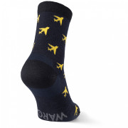 Čarape Warg Happy Merino M Airplane