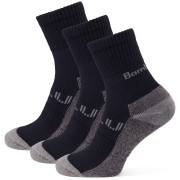 Čarape Zulu Bambus Trek M 3-pack crna
