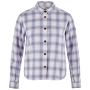 Ženska košulja Fjällräven Övik Boxy Flannel Shirt W bijela/ljubičasta Eggshell-Lavender Mist