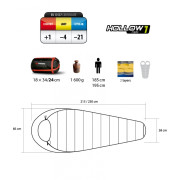 Vreća za spavanje Trimm Walker 195 cm