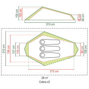 Šator Coleman Cobra 3