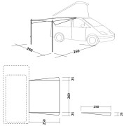 Zaklon Easy Camp Canopy