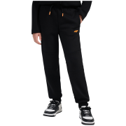Dječja trenerka 4F Trousers Cas M1766 Deep Black crna Deep Black