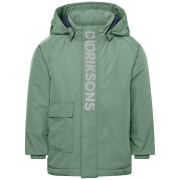 Dječja zimska jakna Didriksons Talvi Kids Jkt 2 Dark Moss tamno zelena Dark Moss