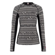 Ženska funkcionalna majica Kari Traa Tale Ls crna BLACK