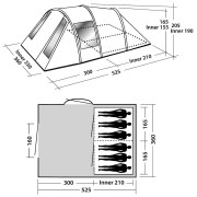 Komplet šatora Easy Camp Tempest 600
