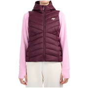 Ženski prsluk 4F Vest Jacket F372 boja vina Burgundy
