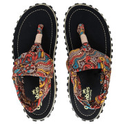 Sandale Gumbies Slingback Aboriginal crna /smeđa Aboriginal
