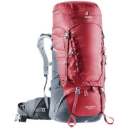 Ruksak Deuter Aircontact 45+10 (2020) boja vina CranberryGraphite