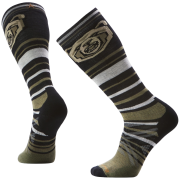 Čarape za skijanje Smartwool Ski Full Cushion Growling Grizzly OTC crna/zelena BLACK