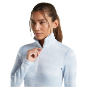 Ženska funkcionalna majica Icebreaker Women M 260 Tech Vertex LS HZ Chillwave