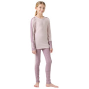 Dječji funkcionalni set Helly Hansen Jr Lifa Merino Midweight Set Purple Clay