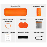 Podloga na napuhavanje Flextail TINY Sleeping Pad R05 AVS - with pump 196 cm