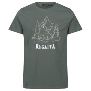 Muška majica Regatta Cline VII tamno zelena Dark Forest Green Mountain