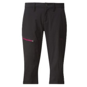Ženske 3/4 hlače Bergans Moa Lady Pirate crna Black/Cerise