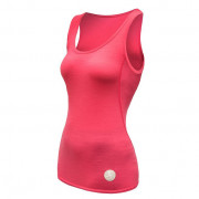 Ženska majica bez rukava Sensor Merino Air ružičasta
