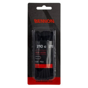Vezice za cipele Bennon Laces Black Box 210 cm crna black