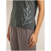 Ženska funkcionalna majica Icebreaker Merino Blend Core SS Tee Panax