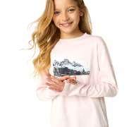 Dječja majica Regatta Winter Alvarado Pink Haze