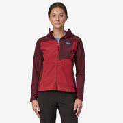 Ženska softshell jakna Patagonia R1 CrossStrata Hoody