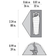 Izuzetno lagani šator MSR Hubba Hubba LT 1P