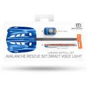 Set za lavinu Ortovox Rescue Set Diract Voice Light plava Blue