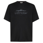 Muške funkcionalne majice Icebreaker Men M 150 Tech Lite SS Rlxd T ibHeritage crna Black