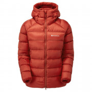 Ženska zimska jakna Montane Fem Anti-Freeze Xt Hoodie crvena