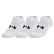 Set čarapa Under Armour Unisex Tc 3Pk No Show bijela White/White/Black