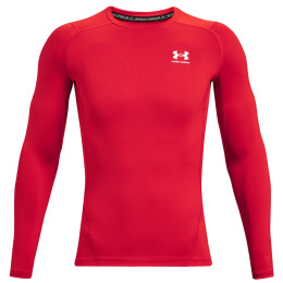 Muške funkcionalne majice Under Armour HG Armour Comp LS crvena RED