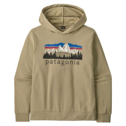 Muška dukserica Patagonia M's Fitz Roy Foothills Daily Hoody siva/zelena Weathered Stone