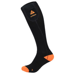 Grijane čarape Alpenheat FireSocks crna/narančasta black / orange