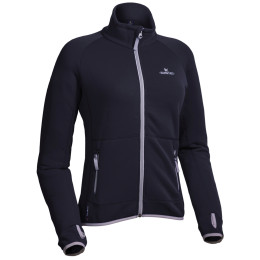 Ženska jakna Warmpeace Mandy Lady crna Black/Grey
