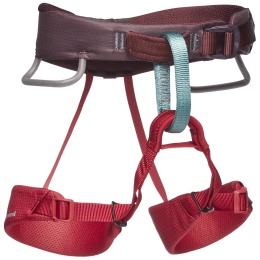 Dječji pojas za penjanje Black Diamond K Momentum Harness crvena Wild Rose