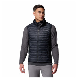 Muški prsluk Columbia Powder Pass™ Hybrid Vest crna Black