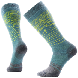 Čarape za skijanje Smartwool Snowboard Full Cushion Iguchi OTC Socks zelena Dusty Teal