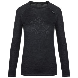 Ženska termo majica Kilpi Mavora Top-W crna