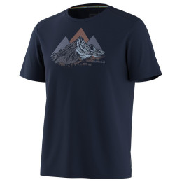 Muške funkcionalne majice Smartwool Triangle Mountain Active Short Sleeve Graphic Tee