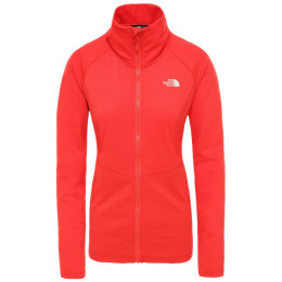 Ženska dukserica The North Face Quest Grid Midlayer crvena JuicyRed