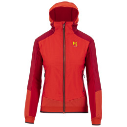 Ženska zimska jakna Karpos Alagna Plus Evo W Jacket crvena Poinsettia/Jester Red