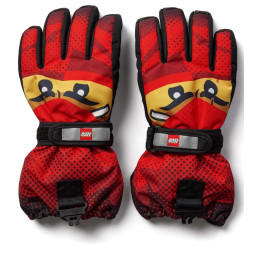 Dječje rukavice Lego Wear Lwagan 807 Red crvena Red
