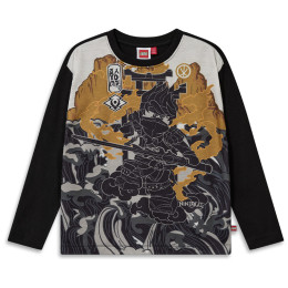 Dječja majica Lego Wear Lwtaj 718 Black
